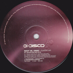 Novy Vs. Eniac Superstar VINYL 12" USED