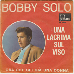 Bobby Solo Una Lacrima Sul Viso USED VINYL 7INCH 45 RPM