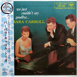 Barbara Carroll Trio We Just Couldn't Say Goodbye... Vinyl LP USED