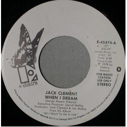 Jack Clement When I Dream / We Must Believe In Magic USED VINYL 7INCH 45 RPM PROMO