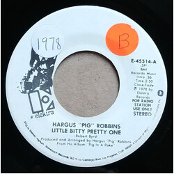 Hargus Robbins Forever / Little Bitty Pretty One USED VINYL 7INCH 45 RPM PROMO