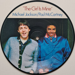 Michael Jackson / Paul McCartney The Girl Is Mine USED VINYL 7INCH 45 RPM PICTURE DISC