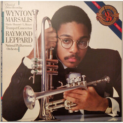 Joseph Haydn / Johann Nepomuk Hummel / Leopold Mozart / Wynton Marsalis / National Philharmonic Orchestra / Raymond Leppard Trumpet Concertos Vinyl LP