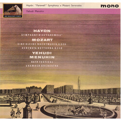 Joseph Haydn / Wolfgang Amadeus Mozart / Yehudi Menuhin / Bath Festival Chamber Orchestra Haydn: “Farewell” Symphony・Mozart Serenades Vinyl LP USED