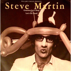 Steve Martin (2) Grandmother's Song / Let's Get Small USED VINYL 7INCH 45 RPM PROMO