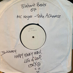 MC Keyes Take A Chance USED VINYL 12INCH WHITE LABEL