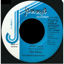 Paul Elliot Stop Talk Vinyl 7" USED