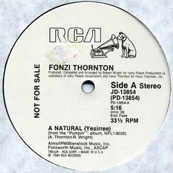 Fonzi Thornton A Natural (Yesirree) Vinyl 12" USED