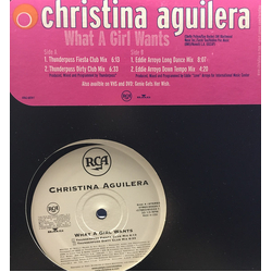 Christina Aguilera What A Girl Wants Vinyl 12" USED