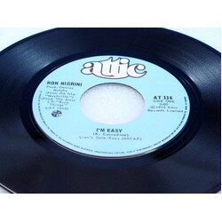 Ron Nigrini I'm Easy USED VINYL 7INCH 45 RPM SINGLE