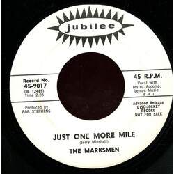 The Marksmen (11) Just One More Mile / Comin' In On A Wing And A Prayer USED VINYL 7INCH 45 RPM SINGLE PROMO