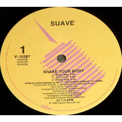 Suavé Shake Your Body Vinyl 12" USED