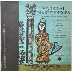Deller Consort / Alfred Deller Madrigal Masterpieces Vinyl LP USED