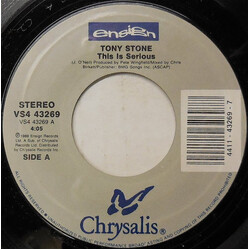 Tony Stone This Is Serious USED VINYL 7INCH 45 RPM SINGLE