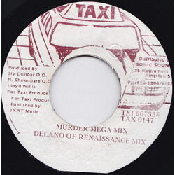 Delano (5) Murder Mega Mix USED VINYL 7INCH 45 RPM