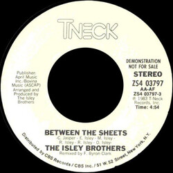 The Isley Brothers Between The Sheets USED VINYL 7INCH 45 RPM PROMO STYRENE STEREO