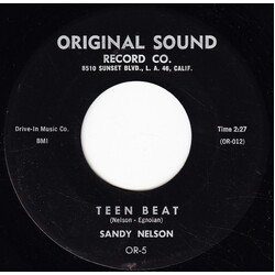 Sandy Nelson Teen Beat USED VINYL 7INCH 45 RPM SINGLE STYRENE