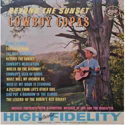 Cowboy Copas Beyond The Sunset Vinyl LP USED