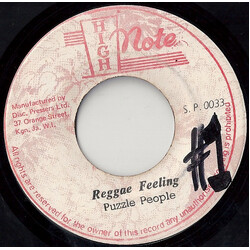 Puzzle People Reggae Feeling USED VINYL 7INCH 45 RPM