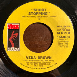 Veda Brown Short Stopping USED VINYL 7INCH 45 RPM PROMO STEREO MONO