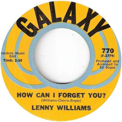 Lenny Williams How Can I Forget You? / Feelin' Blue Vinyl 7" USED