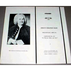 Johann Sebastian Bach / Ensemble Vocal De Lausanne / Orchestre De Chambre De Lausanne Magnificat BWV 243 / Cantata BWV 187 Vinyl LP USED