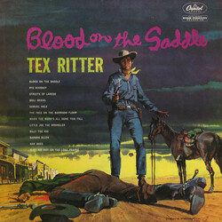 Tex Ritter Blood On The Saddle Vinyl LP USED