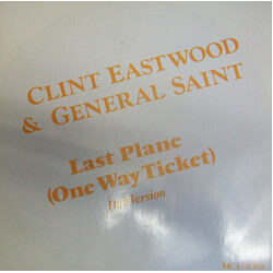 Clint Eastwood And General Saint Last Plane (One Way Ticket) - Dub Mix USED VINYL 12INCH
