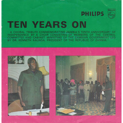 Zambia Cabinet And Central Committee / Kenneth Kaunda Ten Years On USED VINYL 7INCH 45 RPM