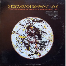 Dmitri Shostakovich / London Philharmonic Orchestra / Andrew Davis Symphony No. 10 Vinyl LP USED