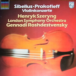 Henryk Szeryng / Jean Sibelius / Sergei Prokofiev / The London Symphony Orchestra / Gennadi Rozhdestvensky Violinkonzerte Vinyl LP USED