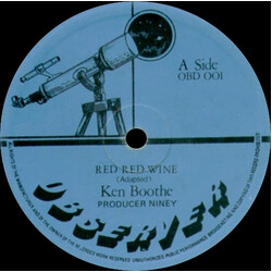 Ken Boothe Red Red Wine / Sunday Paper USED VINYL 12INCH 45 RPM