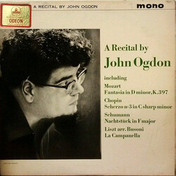 John Ogdon A Recital By John Ogdon Vinyl LP USED
