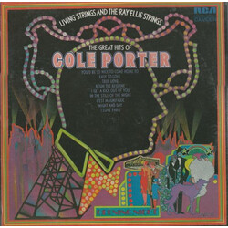 Living Strings / Ray Ellis And His Orchestra The Great Hits Of Cole Porter Vinyl LP USED