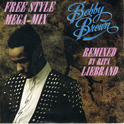 Bobby Brown The Free Style Mega-Mix VINYL 7" USED