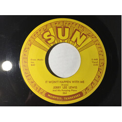 Jerry Lee Lewis It Won't Happen With Me USED VINYL 7INCH 45 RPM SINGLE