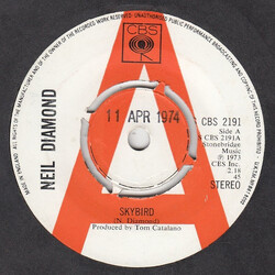 Neil Diamond Skybird USED VINYL 7INCH 45 RPM SINGLE PROMO