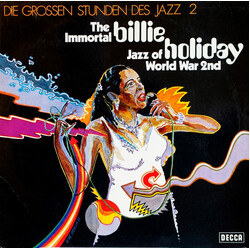 Billie Holiday The Immortal Billie Holiday - Jazz Of World War 2nd Vinyl LP USED