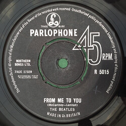 The Beatles From Me To You VINYL 7" USED