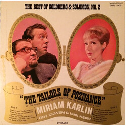 Miriam Karlin / Roy Cowen / Iain Kerr (3) The Tailors Of Poznance (The Best of Goldberg and Solomon No.2) Vinyl LP USED
