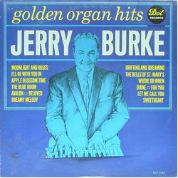 Jerry Burke Golden Organ Hits Vinyl LP USED