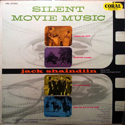 Jack Shaindlin Silent Movie Music Vinyl LP USED