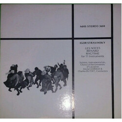 Igor Stravinsky / Grand Choeur Universitaire De Lausanne / Michel Corboz / Charles Dutoit Les Noces / Renard / Ragtime For 11 Instruments Vinyl LP USE