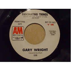 Gary Wright Fascinating Things / Love To Survive USED VINYL 7INCH 45 RPM SINGLE PROMO STYRENE