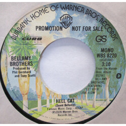 Bellamy Brothers Hell Cat USED VINYL 7INCH 45 RPM PROMO