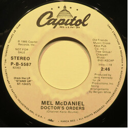 Mel McDaniel Doctor's Orders USED VINYL 7INCH 45 RPM PROMO