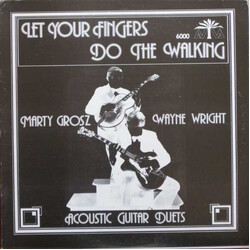 Marty Grosz / Wayne Wright (2) Let Your Fingers Do The Walking (Acoustic Guitar Duets) Vinyl LP USED