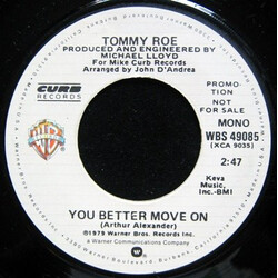Tommy Roe You Better Move On USED VINYL 7INCH 45 RPM PROMO MONO STEREO