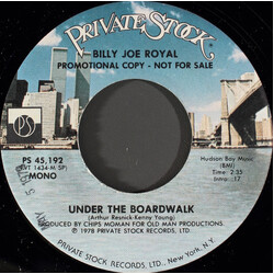 Billy Joe Royal Under The Boardwalk USED VINYL 7INCH 45 RPM PROMO STEREO MONO