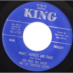 Reno And Smiley / The Tennessee Cut-Ups Freight Train Boogie / Money, Marbles And Chalk USED VINYL 7INCH 45 RPM SINGLE